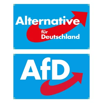 90x150 см AFD Alternative Ger Флаг Германии С принтом из полиэстера для украшения дома или улицы Баннер-Гобелен