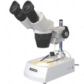 Бинокулярный стереомикроскоп-AmScope поставляет супер бинокулярный стереомикроскоп 10X-15X-30X-45X