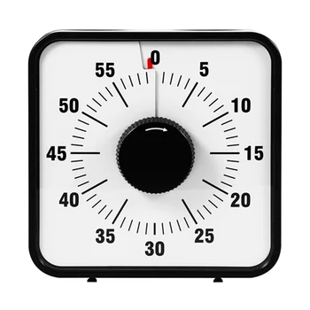 Визуальный Таймер 60-Минутный Хронометраж Подставки Для Задних Ног Часы Обратного Отсчета Кухонного Таймера Выпечки для Классных комнат или Собраний