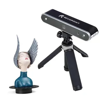 Для Revopoint POP 2 Высокоточный Ручной 3D-Лазерный сканер 0,05 мм/3D-принтер/Ручной Стабилизатор/Ручка Блока питания/Поворотный стол
