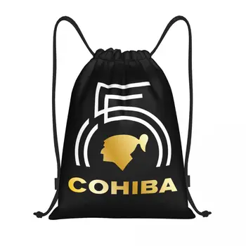 Изготовленный на заказ кубинский рюкзак Cohibas на шнурке, сумки для мужчин и женщин, легкий спортивный рюкзак для спортзала, сумки для путешествий