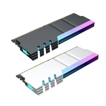 Корпус охлаждения оперативной памяти из алюминиевого сплава Радиатор RGB-излучения Memory Cooler Glow для жилета охлаждения памяти ПК