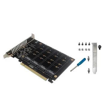 Поддержка 4-дискового NVME RAID PCI-E X16 Dapter Card Array Поддержка карт расширения по протоколу M. 2 NVME SSD M.2 PCI-E Оборудование