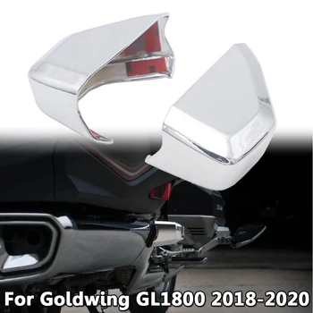 Хромированные аксессуары для мотоциклов Защитные чехлы для седельных сумок из АБС-пластика для Honda Goldwing GL1800 2018 2019 2020